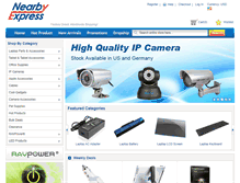 Tablet Screenshot of nearbyexpress.com